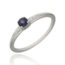 Fehér arany gyűrű 52-es méret - M900/SA-52